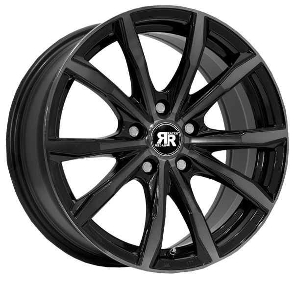 Racer FUSION Black Machined 7,00x16 5x114,30 ET38,00