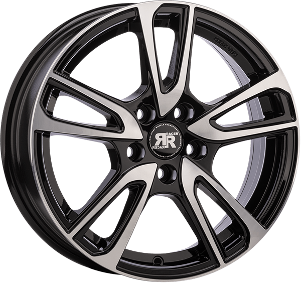 Racer WAVE Black Polished 6,50x16 5x105,00 ET38,00