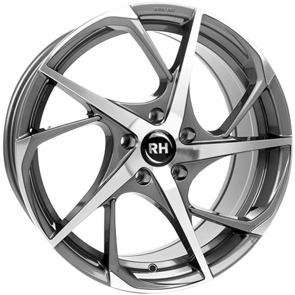 RH Alurad RB 12 Anthracite Polished 9,50x19 5x120,00 ET40,00