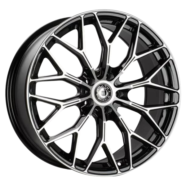 WRATH WHEELS WF-16 Black Polished 8,00x18 5x112,00 ET38,00